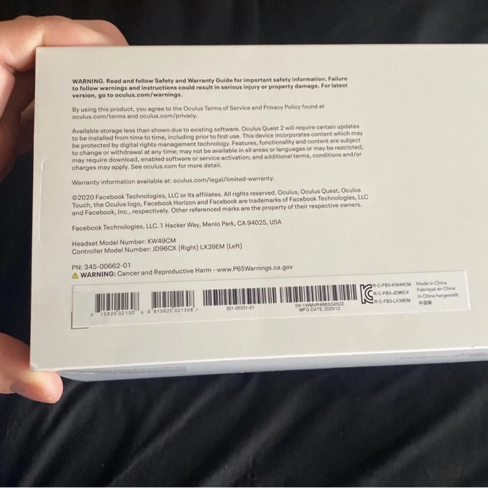 Oculus quest 2 256GB